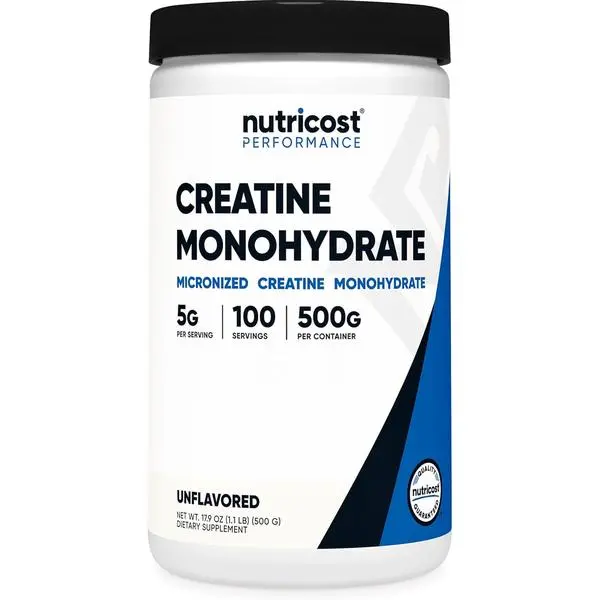 Creatine Monohydrate Powder - Creatine Monohydrate Micronized Powder 500G, 5000mg