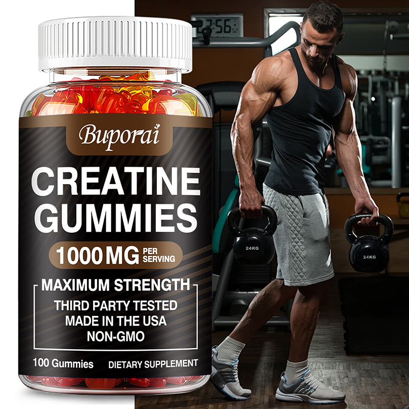 Creatine Monohydrate Powder - Creatine Monohydrate Gummies - Boost Energy,