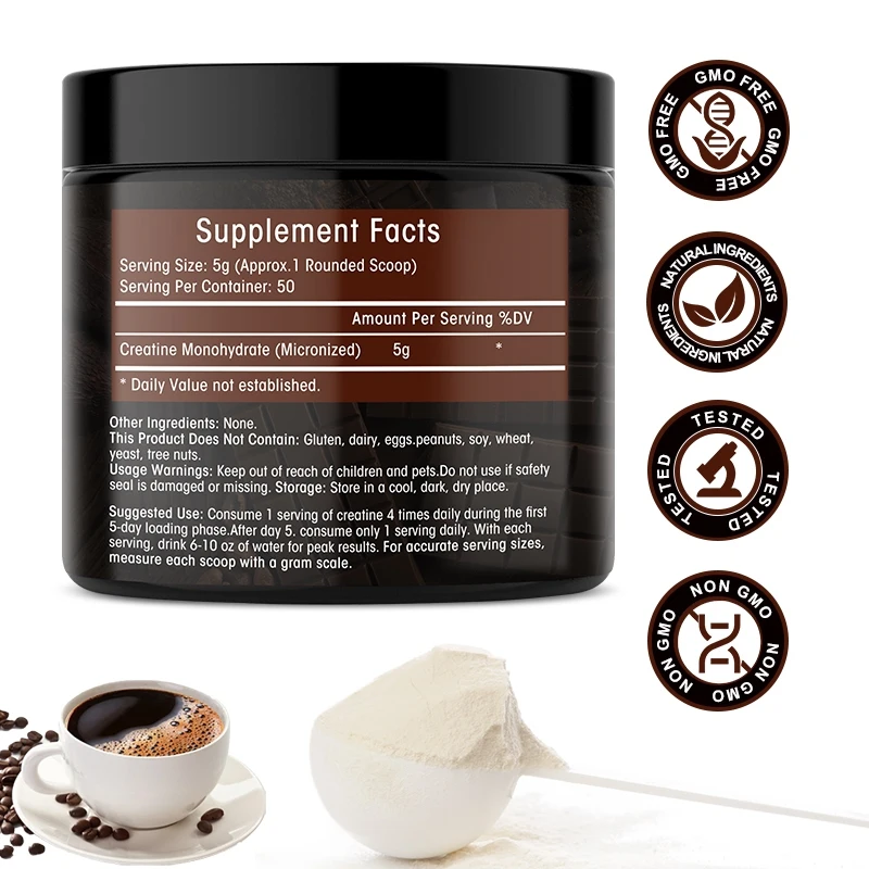 Creatine Monohydrate Powder - Kexinsh Creatine Powder Coffee Flavor |