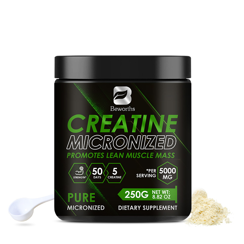 Creatine Monohydrate Powder - Beworths Creatine Monohydrate Powder 5000Mg for