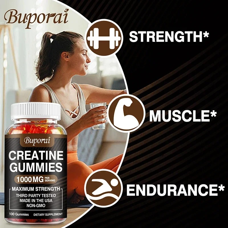 Creatine Monohydrate Gummies - - Creatine Monohydrate Powder recension och pris