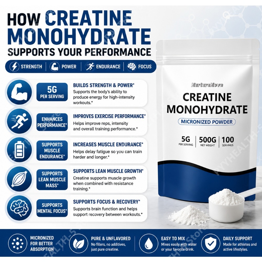Micronized Creatine Monohydrat - Creatine Monohydrate Powder recension och pris