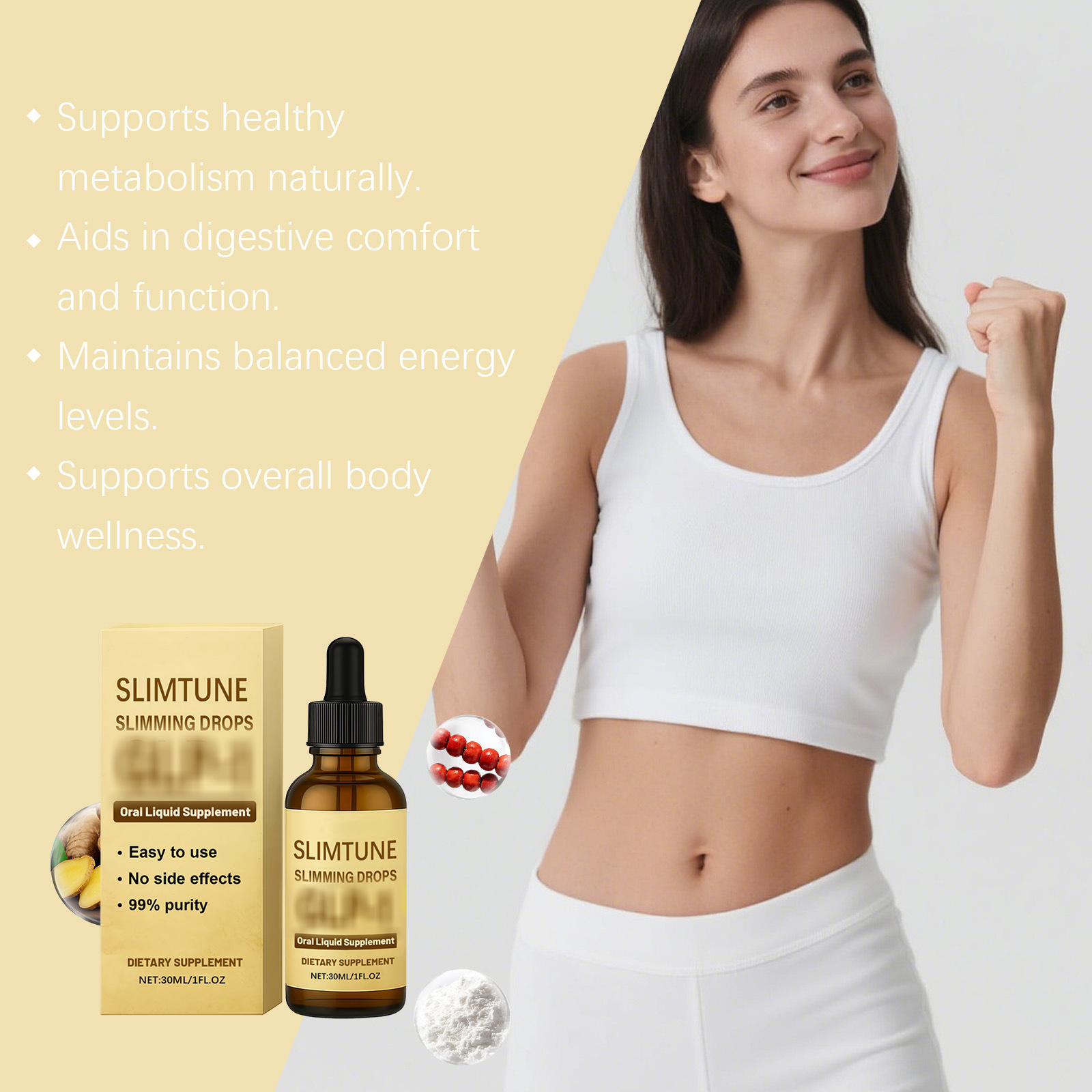 Body Management Drops Reduce W - Fitness Nutrition Energy recension och pris