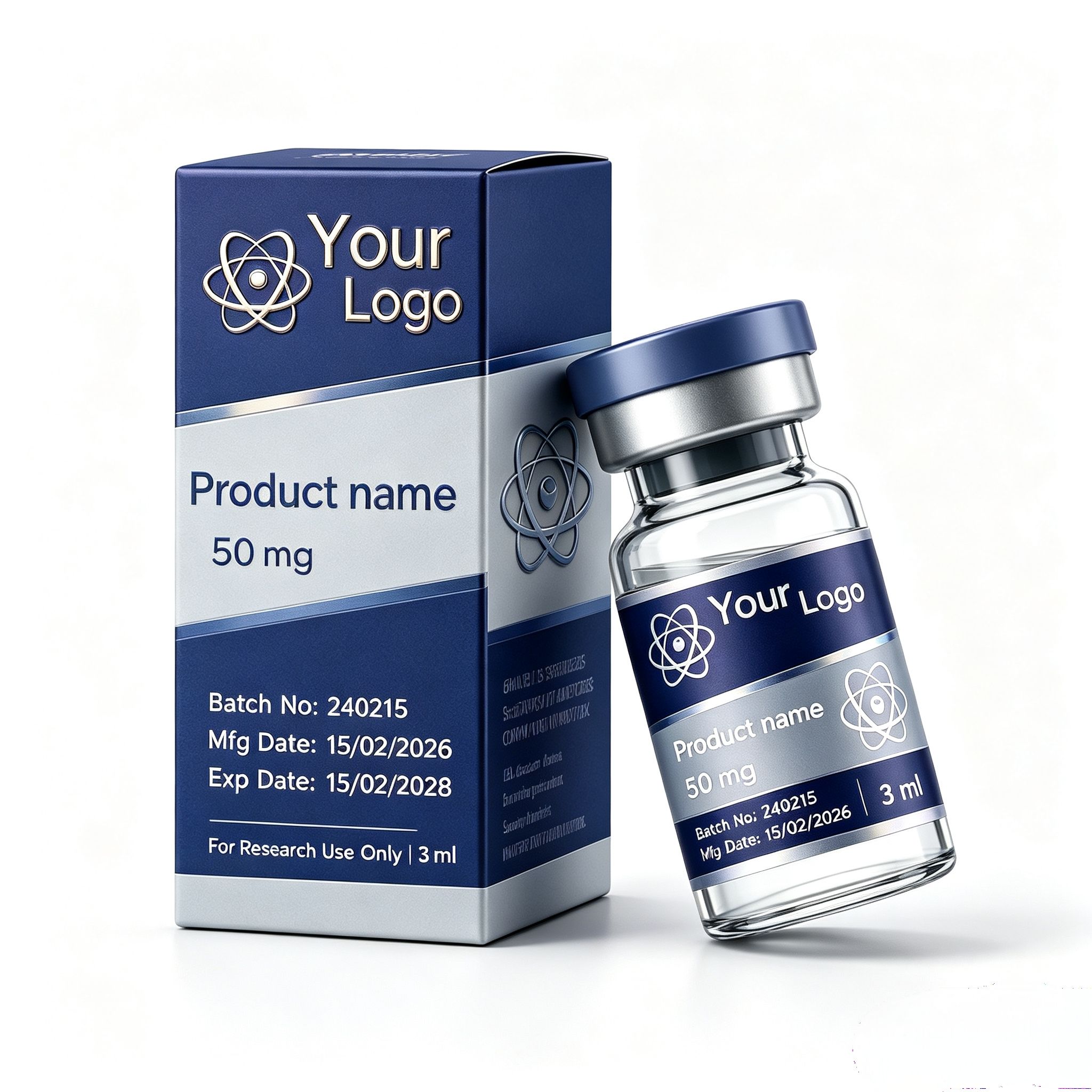 Custom Peptide Vial Waterproof - The Nutrition Fitness recension och pris