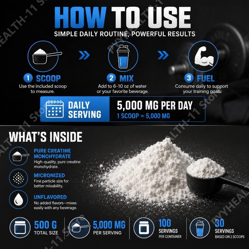 Creatine Monohydrate Powder fo - Creatine Monohydrate Powder recension och pris