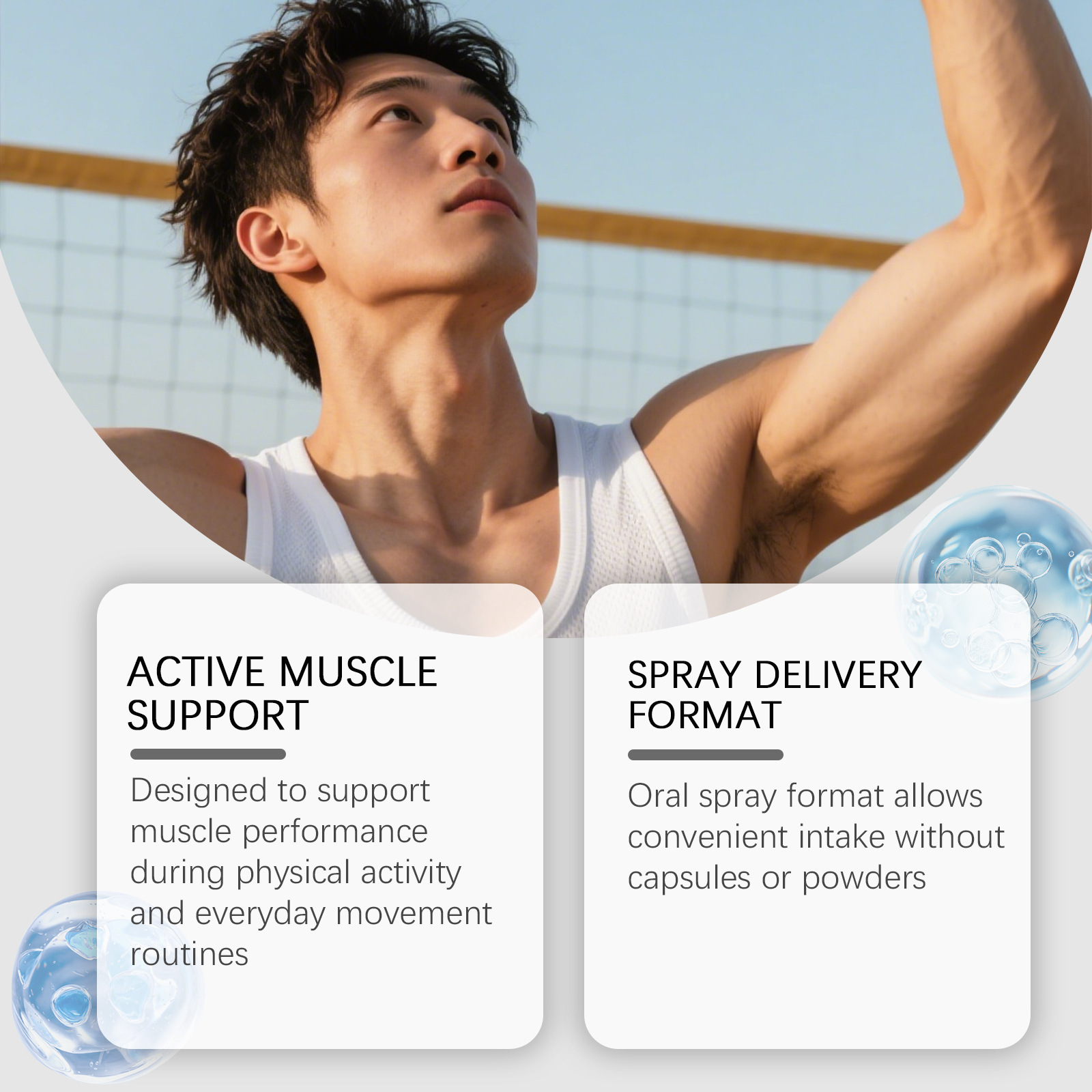Muscle Growth Spray Enhance Ph - Fitness Nutrition Energy recension och pris