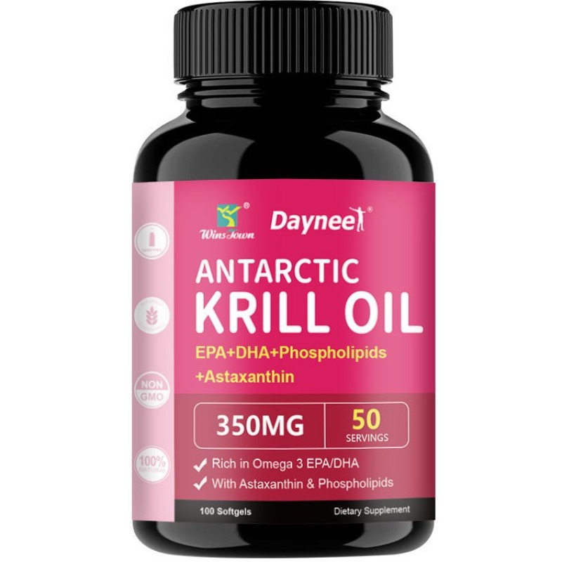 Krill oil soft capsules supple - The Nutrition Fitness recension och pris